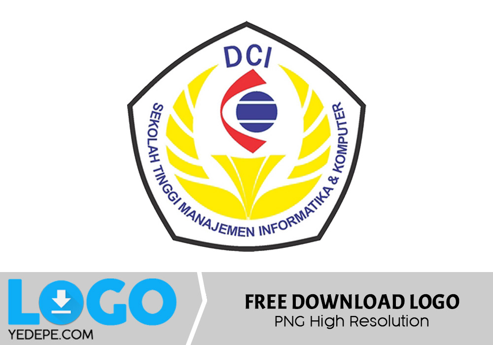 Logo Sekolah Tinggi Manajemen Informatika Dan Komputer Dci Free