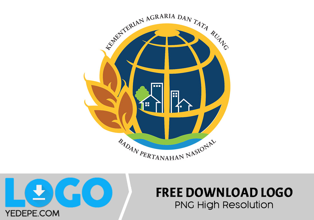 Logo Kementerian ATR/BPN RI | Free Download Logo Format PNG