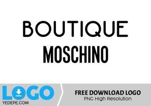 Download PNG - Logo Boutique Moschino
